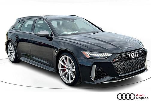 Mythos Black Metallic 2026 Audi RS 6 Avant 4.0T Wagon