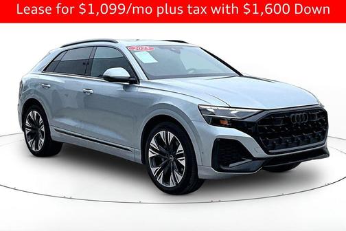 Satellite Silver Metallic 2025 Audi Q8 55 Premium