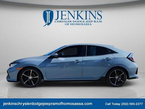 Gray 2020 Honda Civic Sport Touring