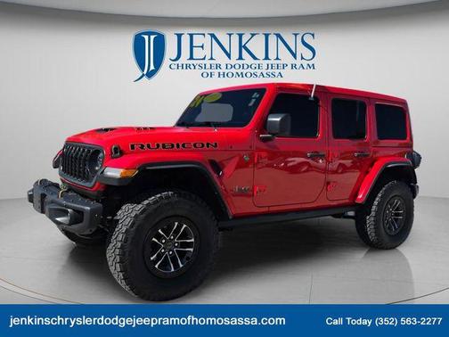 Firecracker Red Clearcoat 2024 Jeep Wrangler Rubicon 392