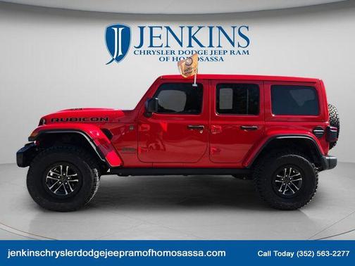 Firecracker Red Clearcoat 2024 Jeep Wrangler Rubicon 392