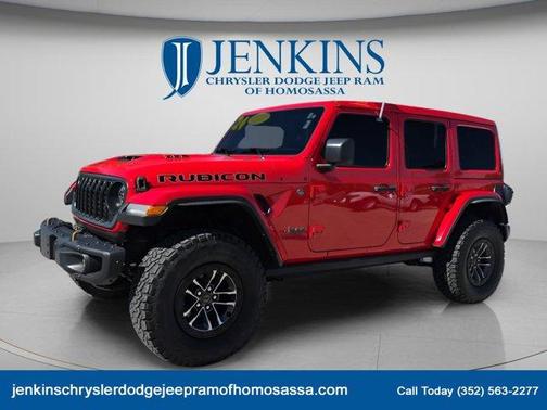 Firecracker Red Clearcoat 2024 Jeep Wrangler Rubicon 392