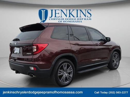 Red 2021 Honda Passport EX-L
