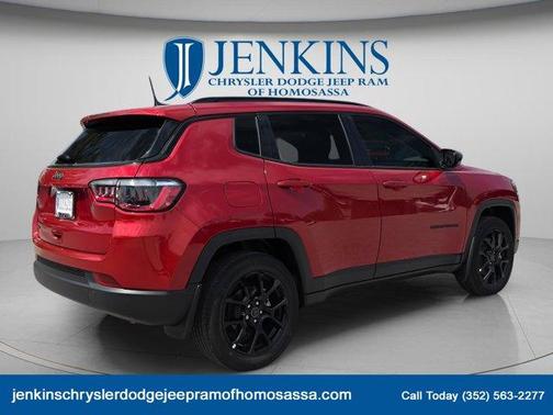 Red 2026 Jeep Compass Latitude