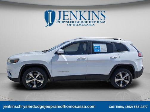 Bright White Clearcoat 2019 Jeep Cherokee Limited