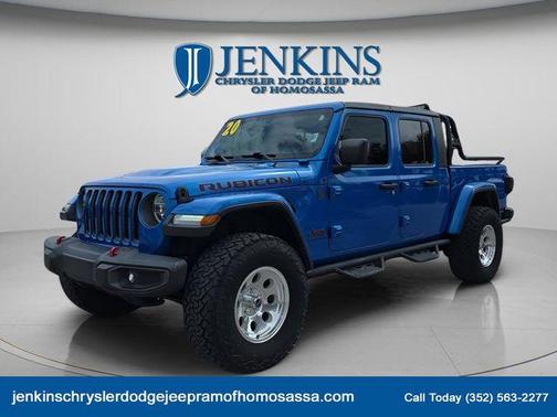 Hydro Blue Pearlcoat 2020 Jeep Gladiator Rubicon