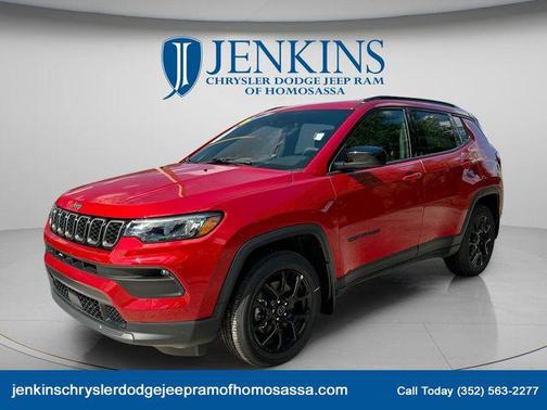 Red 2026 Jeep Compass Latitude