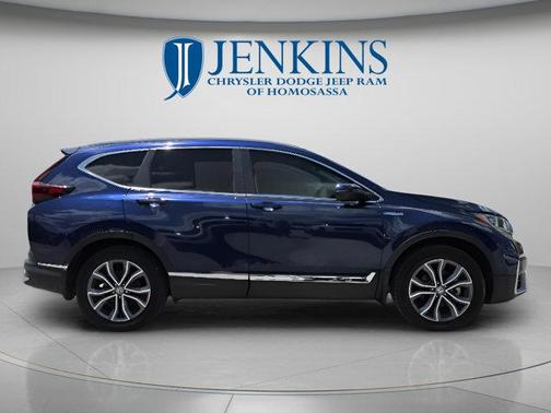 Obsidian Blue Pearl 2022 Honda CR-V Hybrid Touring