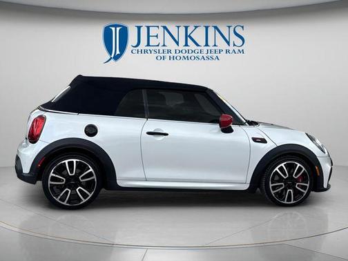 White Metallic 2024 MINI Convertible John Cooper Works