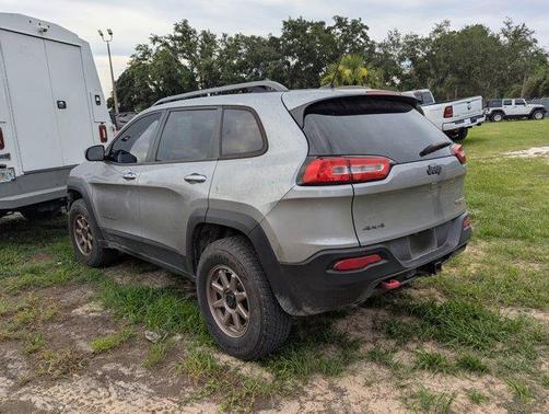 Billet Silver Metallic Clearcoat 2014 Jeep Cherokee Trailhawk