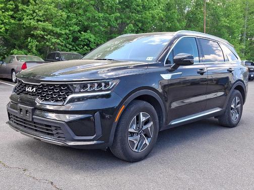 Aurora Black 2022 Kia Sorento Hybrid S
