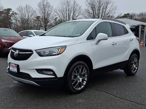 Summit White 2019 Buick Encore Sport Touring