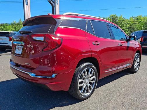 Volcanic Red 2024 GMC Terrain Denali