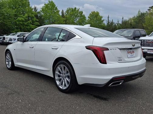 Summit White 2024 Cadillac CT5 Luxury AWD