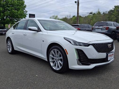 Summit White 2024 Cadillac CT5 Luxury AWD