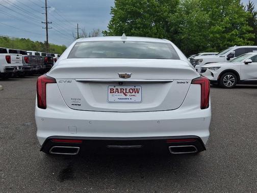 Summit White 2024 Cadillac CT5 Luxury AWD
