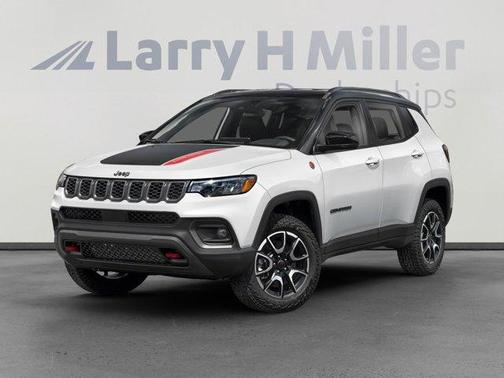Bright White Clearcoat 2026 Jeep Compass Trailhawk