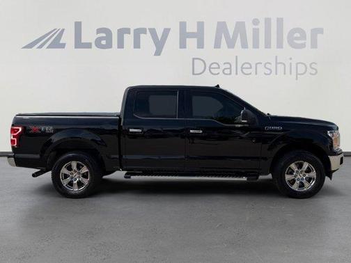 Shadow Black 2018 Ford F-150 XLT