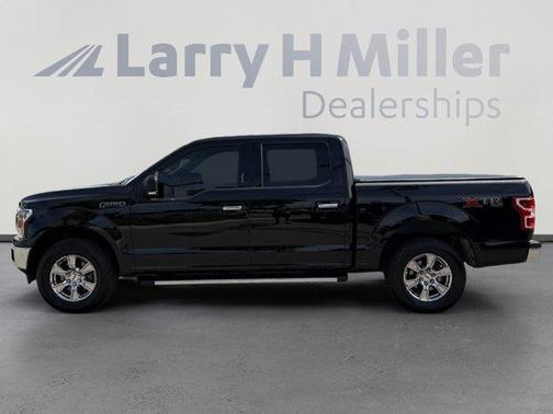 Shadow Black 2018 Ford F-150 XLT