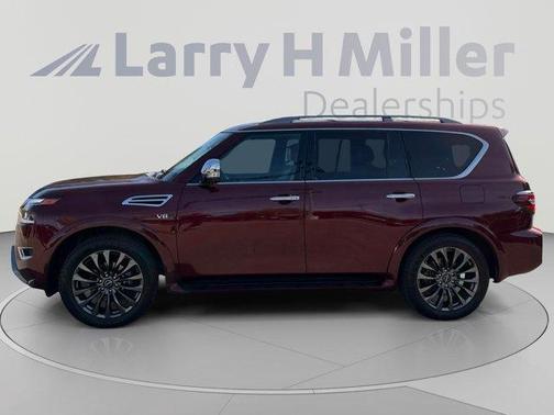 Coulis Red 2022 Nissan Armada Platinum