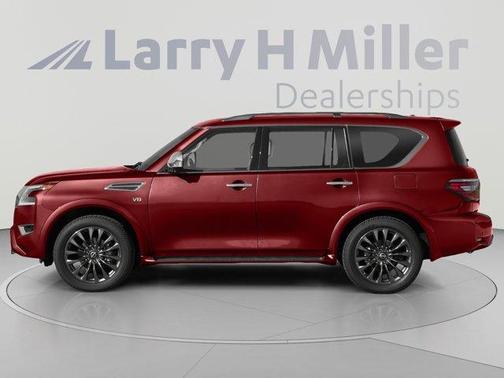 Coulis Red 2022 Nissan Armada Platinum