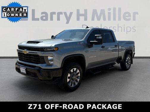 Sterling Gray Metallic 2024 Chevrolet Silverado 2500 Custom