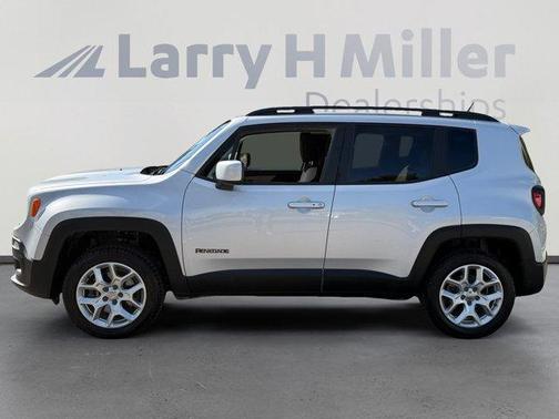 Glacier Metallic 2015 Jeep Renegade Latitude