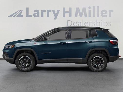 Fathom Blue Pearlcoat 2026 Jeep Compass Trailhawk