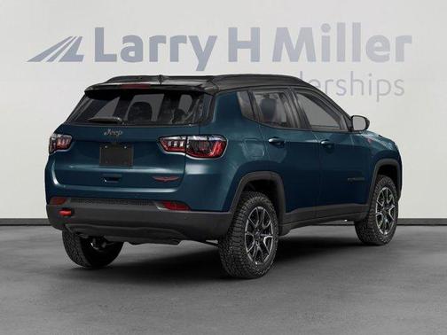 Fathom Blue Pearlcoat 2026 Jeep Compass Trailhawk