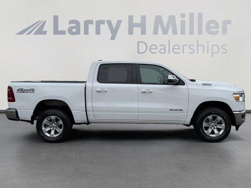 Bright White Clearcoat 2024 RAM 1500 Laramie