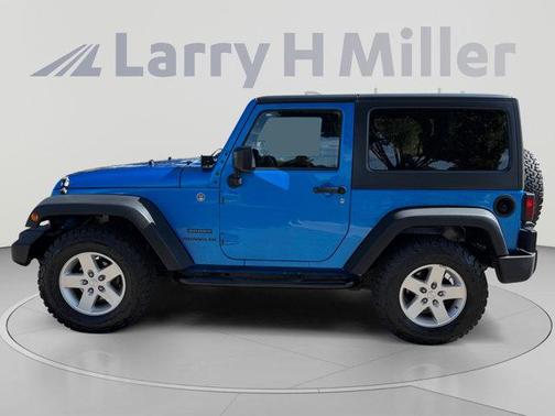 Hydro Blue Pearl 2015 Jeep Wrangler Sport