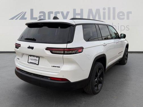 Bright White Clearcoat 2025 Jeep Grand Cherokee L Limited