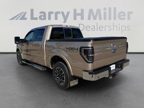 Beige 2012 Ford F-150 Lariat