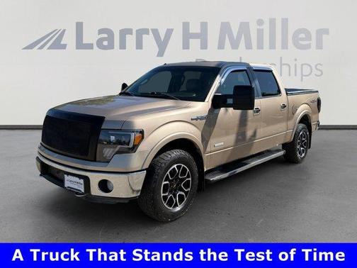 Beige 2012 Ford F-150 Lariat