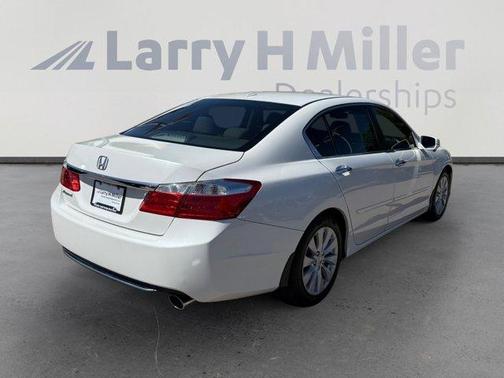 White Orchid Pearl 2015 Honda Accord EX-L