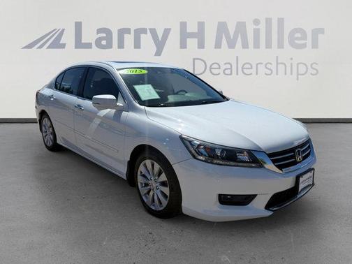 White Orchid Pearl 2015 Honda Accord EX-L
