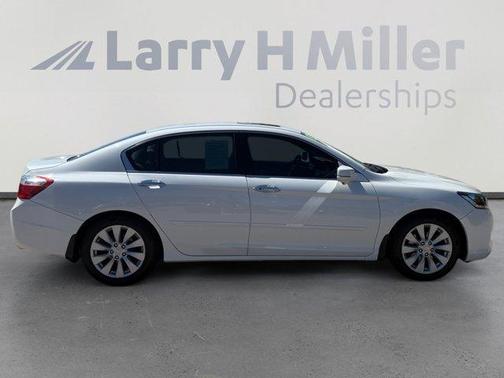 White Orchid Pearl 2015 Honda Accord EX-L