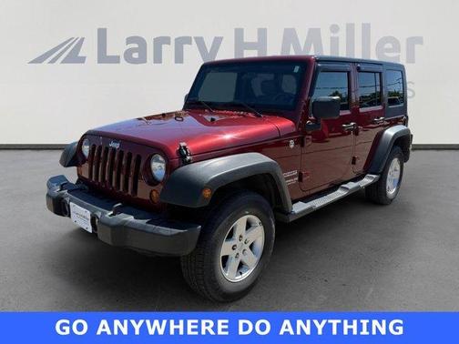 Red Rock Crystal Pearlcoat 2010 Jeep Wrangler Unlimited Sport