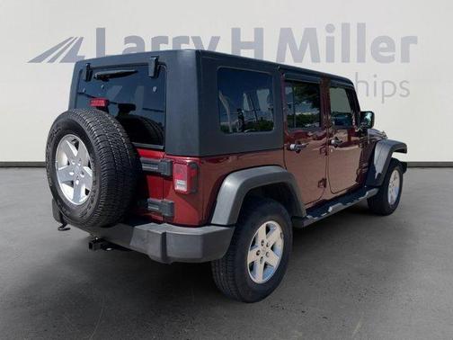 Red Rock Crystal Pearlcoat 2010 Jeep Wrangler Unlimited Sport