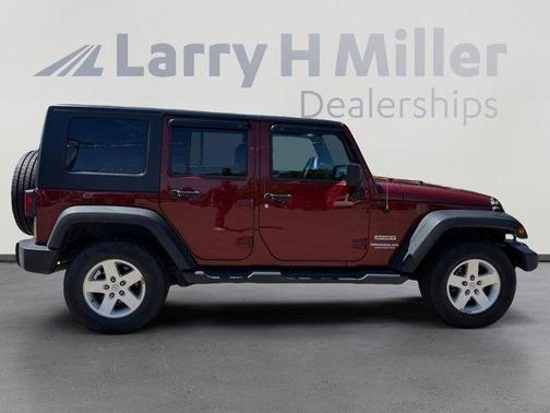 Red Rock Crystal Pearlcoat 2010 Jeep Wrangler Unlimited Sport