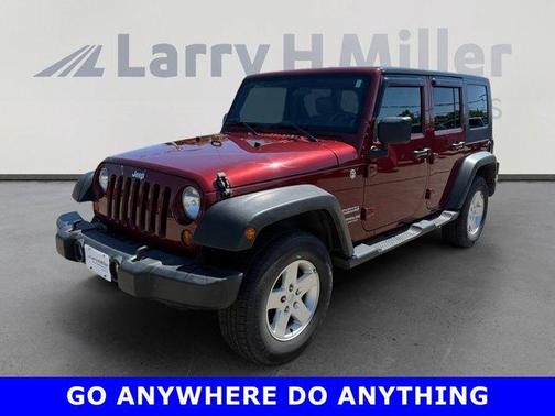 Red Rock Crystal Pearlcoat 2010 Jeep Wrangler Unlimited Sport