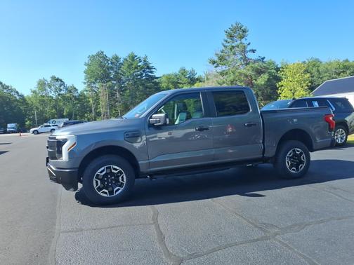 Carbonized Gray Metallic 2023 Ford F-150 Lightning Pro