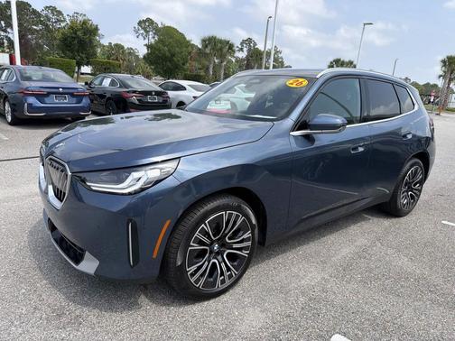 Blue Metallic 2026 BMW X3 30 xDrive
