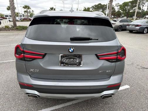 Skyscraper Grey Metallic 2024 BMW X3 xDrive30i