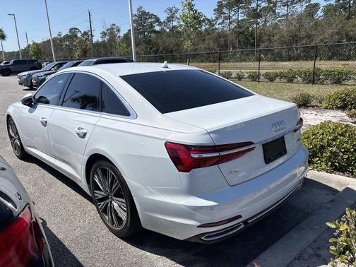 Glacier White 2019 Audi A6 45 Premium Plus
