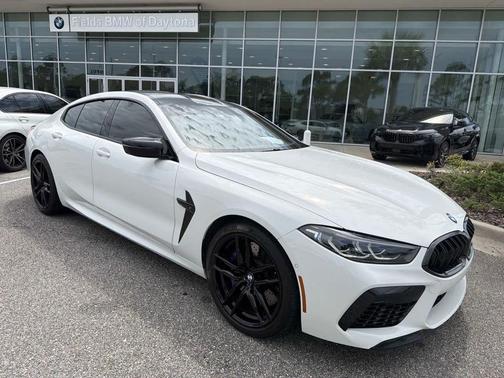 Alpine White 2024 BMW M8 Gran Coupe Competition