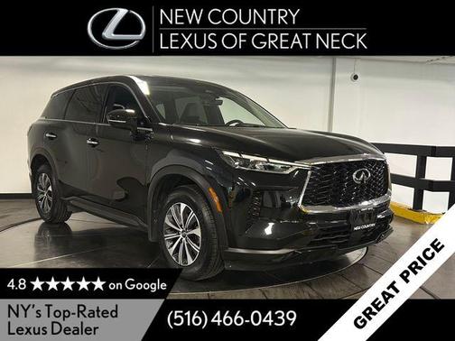 Mineral Black 2024 INFINITI QX60 Pure