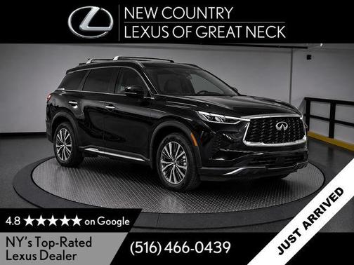 Mineral Black 2024 INFINITI QX60 Pure