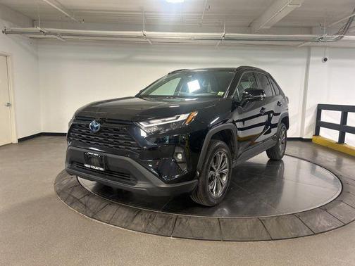 Midnight Black Metallic 2024 Toyota RAV4 Hybrid XLE Premium