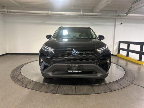 Midnight Black Metallic 2024 Toyota RAV4 Hybrid XLE Premium